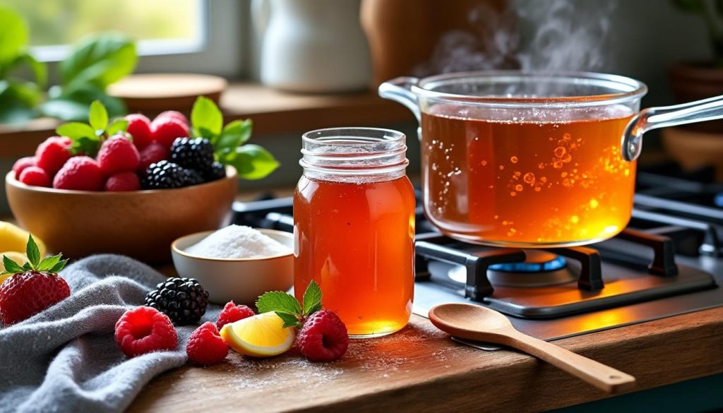 apprenez à préparer une gelée maison délicieuse et naturelle grâce à notre guide simple et pratique. astuces et ingrédients pour une gourmandise saine et savoureuse.