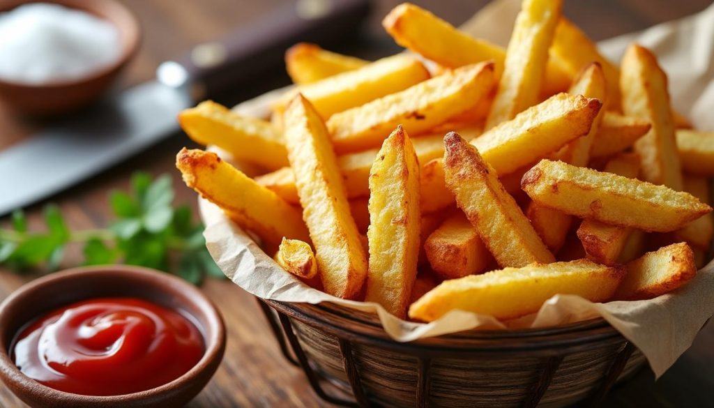 découvrez nos astuces faciles pour réussir des frites maison croustillantes et dorées à la perfection avec votre air fryer. savourez des frites légères et savoureuses chez vous !