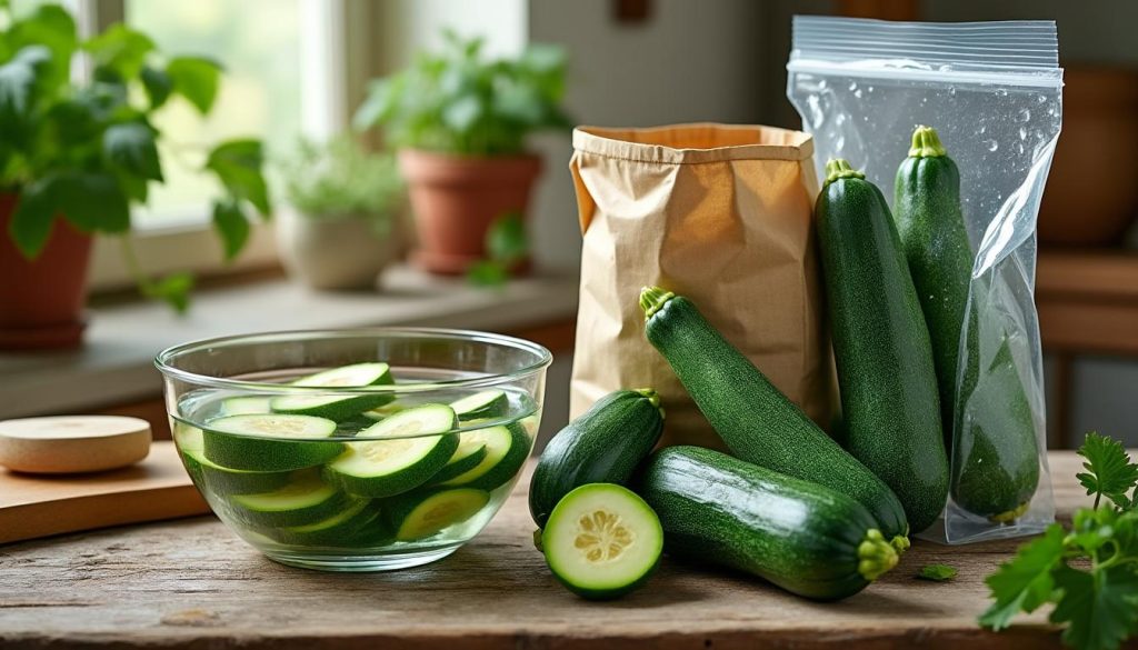 découvrez des méthodes simples et efficaces pour conserver les courgettes et prolonger leur fraîcheur, afin de profiter pleinement de leur saveur et de leurs bienfaits.