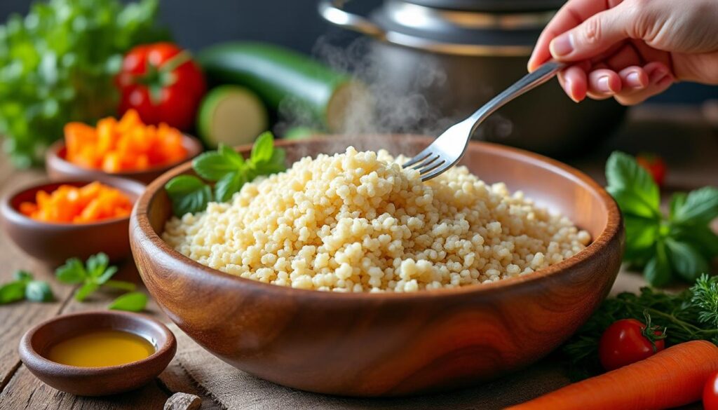 apprenez à préparer de la semoule de couscous légère et savoureuse grâce à nos astuces simples pour une texture parfaite à chaque fois.