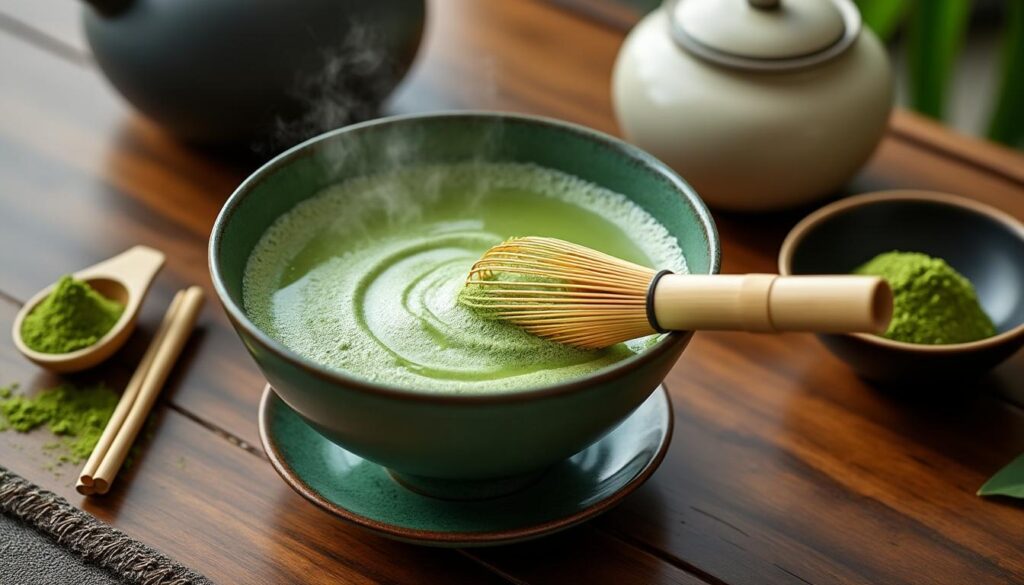 découvrez comment préparer un thé matcha savoureux et équilibré grâce à nos astuces simples et efficaces pour un moment de dégustation parfait.
