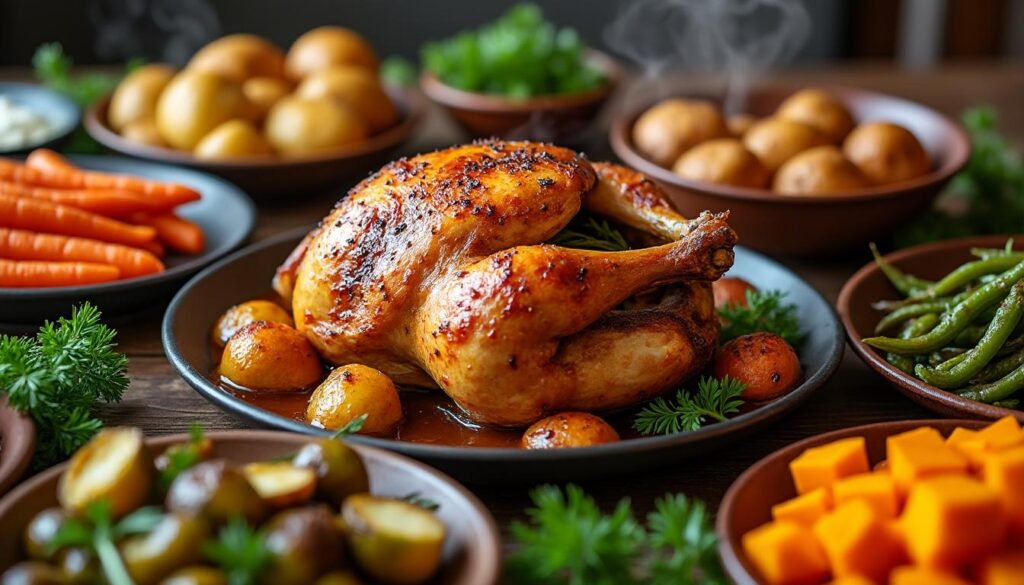 découvrez quelles légumes d'accompagnement choisir pour sublimer votre chapon et réussir un plat festif savoureux et harmonieux.