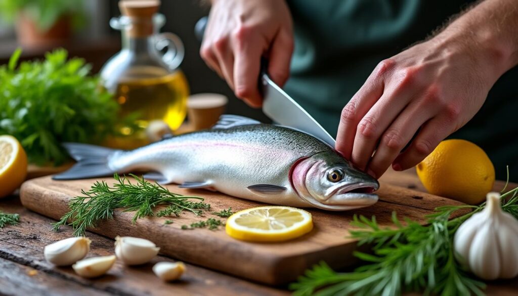 découvrez nos astuces simples pour préparer de la truite délicieuse et savoureuse. apprenez étape par étape à cuisiner ce poisson frais pour un repas réussi.
