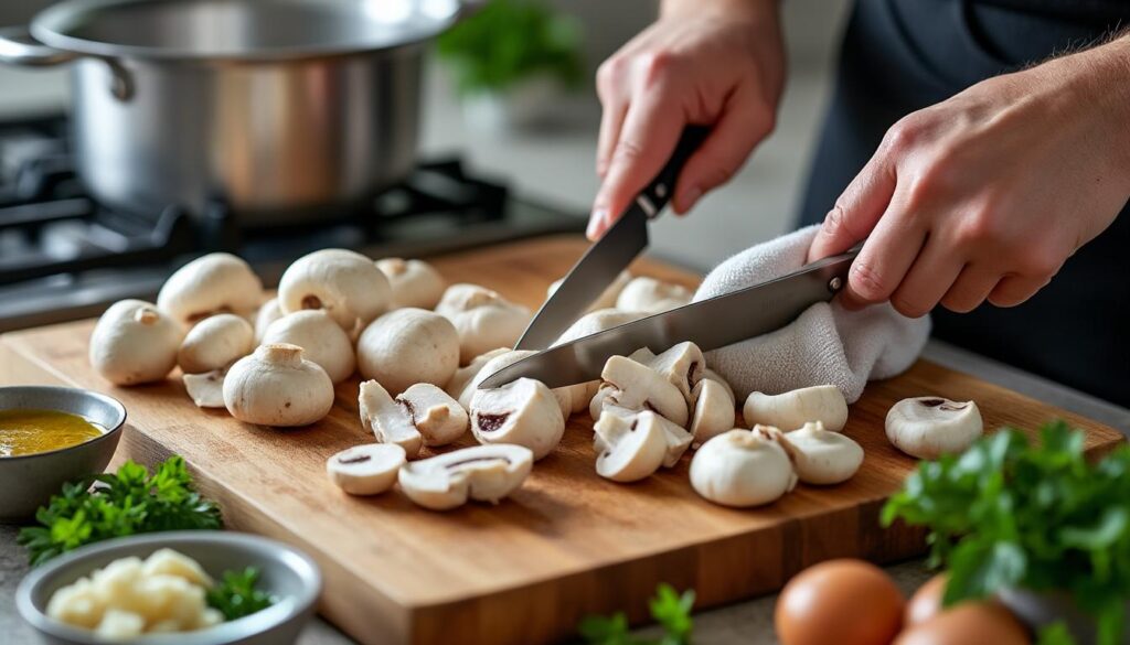 découvrez comment préparer des champignons de paris pour rehausser le goût de vos plats faits maison avec des astuces simples et efficaces.