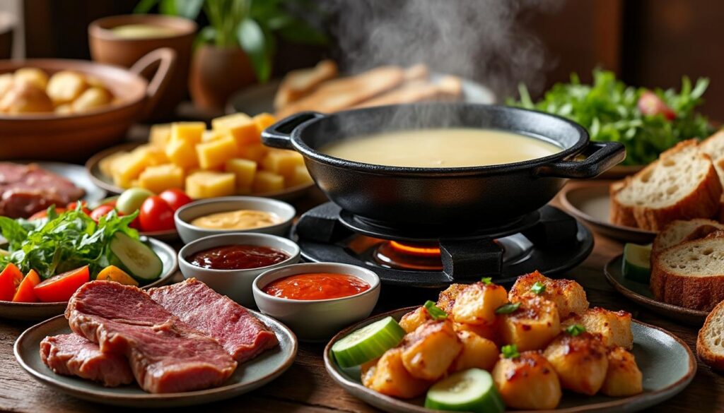 découvrez les meilleurs accompagnements pour sublimer votre fondue bourguignonne et réussir un repas convivial et savoureux en famille ou entre amis.