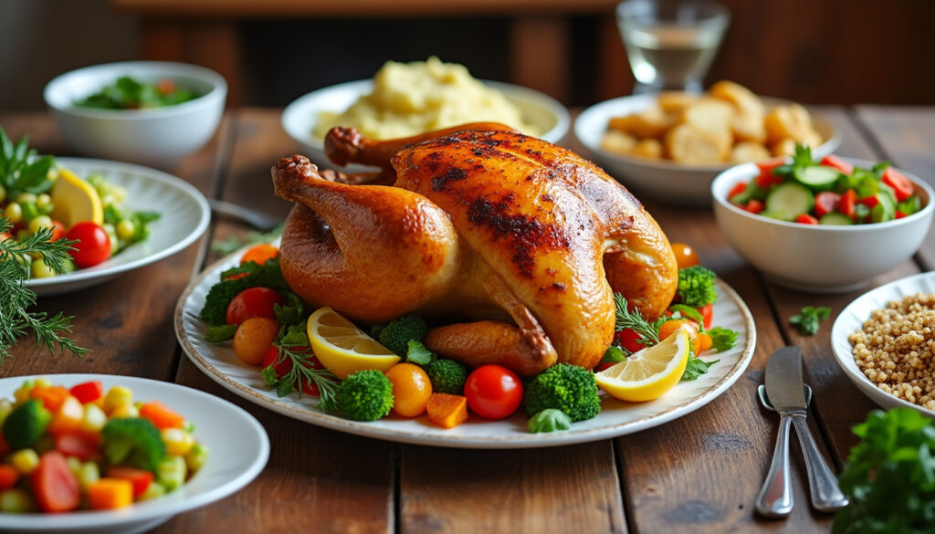 découvrez 5 idées simples d'accompagnements pour sublimer votre poulet rôti et ravir vos papilles avec des saveurs délicieuses et faciles à préparer.