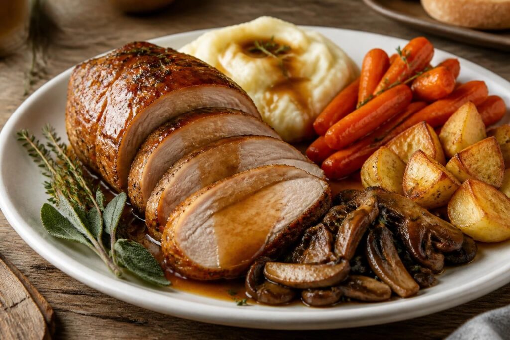 découvrez quelles saveurs accompagnent parfaitement le rôti de porc pour sublimer ce plat classique et régaler vos papilles.