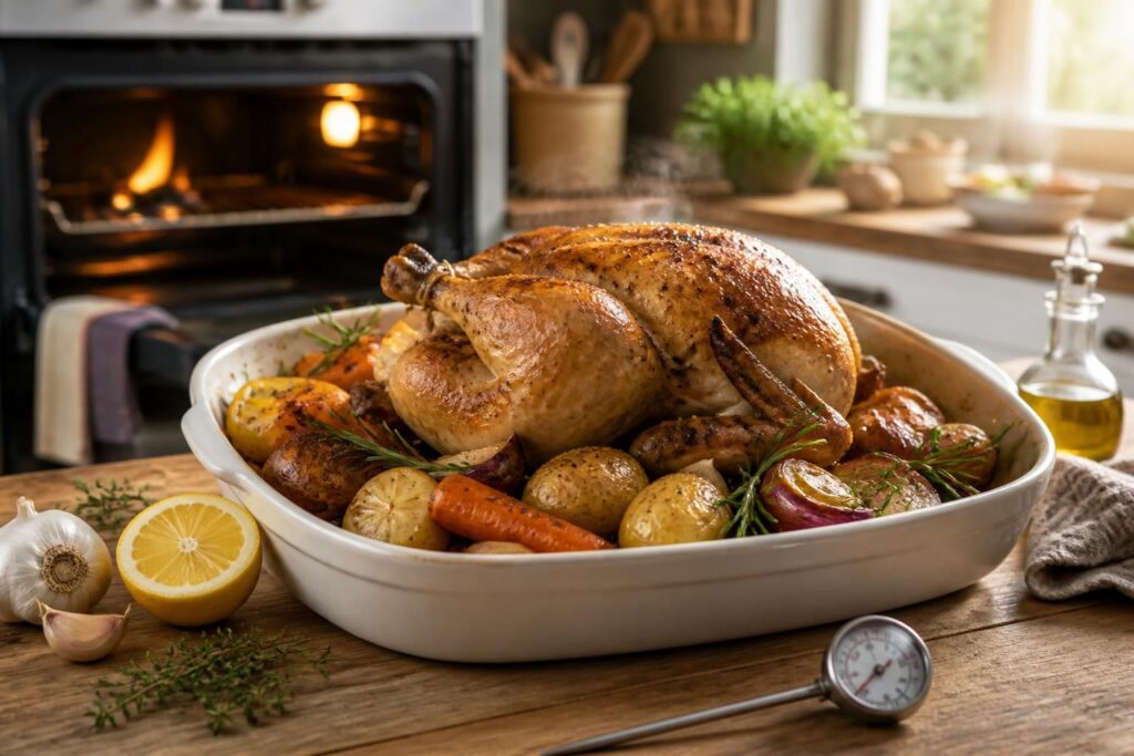 découvrez les astuces essentielles pour cuire un poulet au four parfaitement tendre et savoureux, avec des conseils simples pour réussir à coup sûr votre repas.