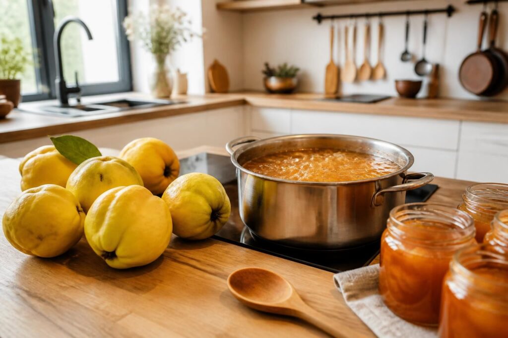 découvrez comment préparer une délicieuse confiture de coings sans les peler grâce à nos astuces simples et rapides. une recette savoureuse pour profiter pleinement du goût authentique des coings.