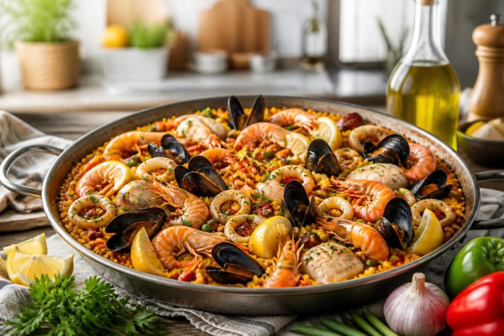 découvrez notre recette facile de paella aux fruits de mer avec des astuces infaillibles pour la réussir à coup sûr et épater vos invités.