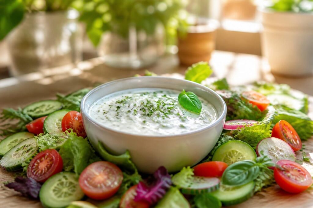 découvrez la sauce vinaigrette au fromage blanc, une recette légère et savoureuse idéale pour sublimer vos salades d’été avec fraîcheur et goût.