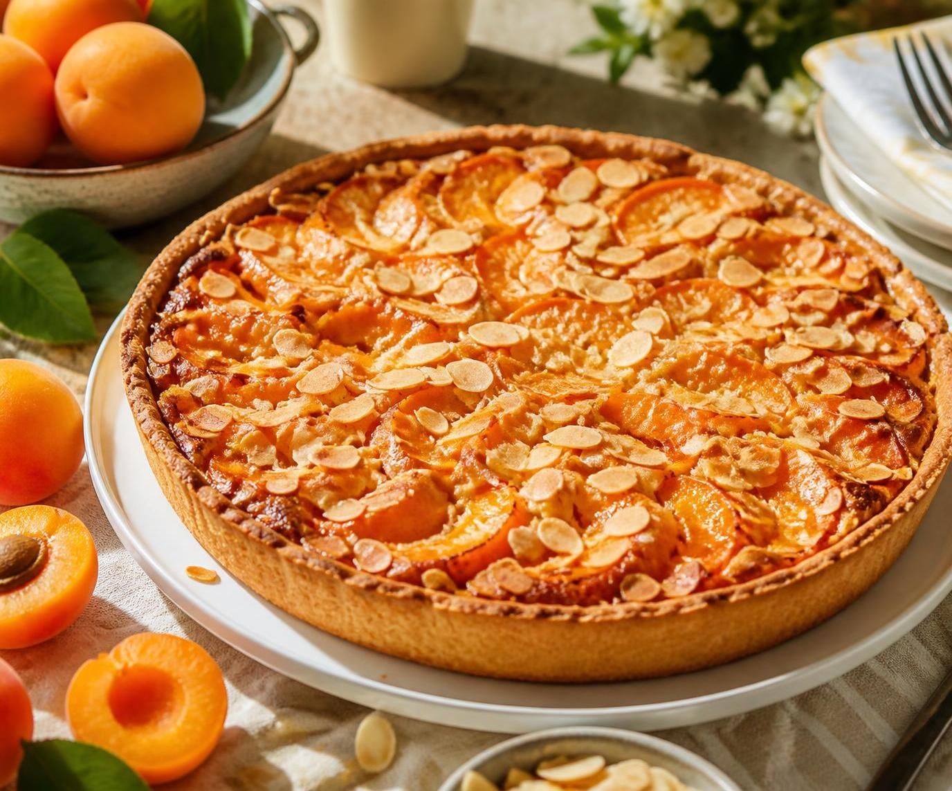 découvrez la tarte abricot amande, une alliance gourmande qui sublime l'été avec ses saveurs fruitées et délicatement parfumées. parfaite pour des moments de douceur en cuisine.