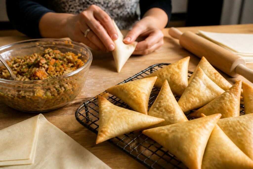 découvrez notre recette de samoussas et nos astuces infaillibles pour réussir ces triangles croustillants à chaque fois. parfaits pour un apéritif ou un snack savoureux !