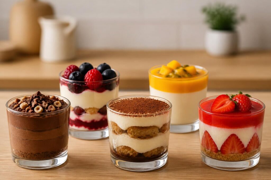 découvrez 5 recettes de verrines dessert simples et rapides pour impressionner vos invités sans stress. parfaites pour toutes les occasions gourmandes.