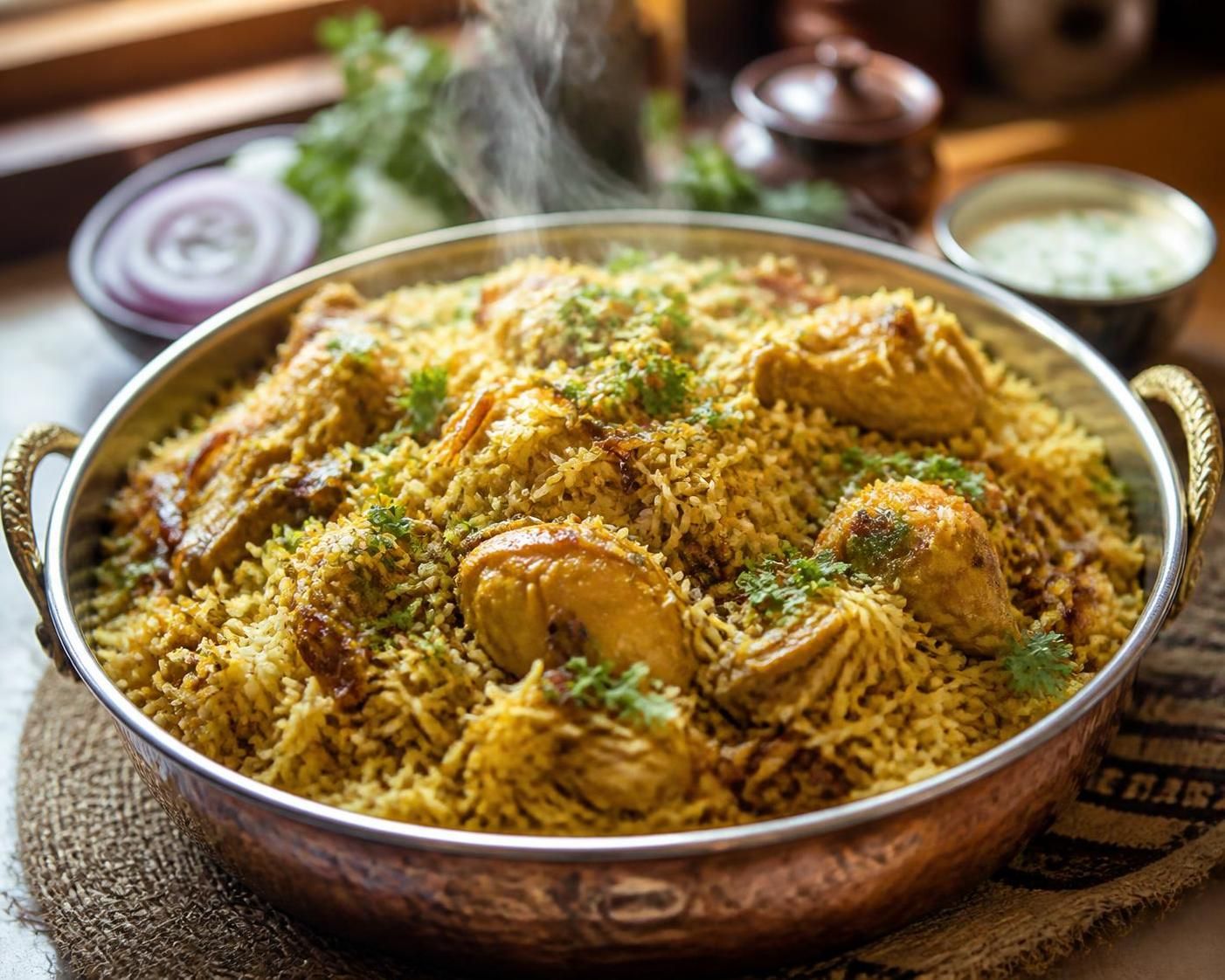 découvrez les secrets du biryani poulet, une recette traditionnelle aux saveurs envoûtantes, pour un plat épicé et savoureux qui ravira vos papilles.