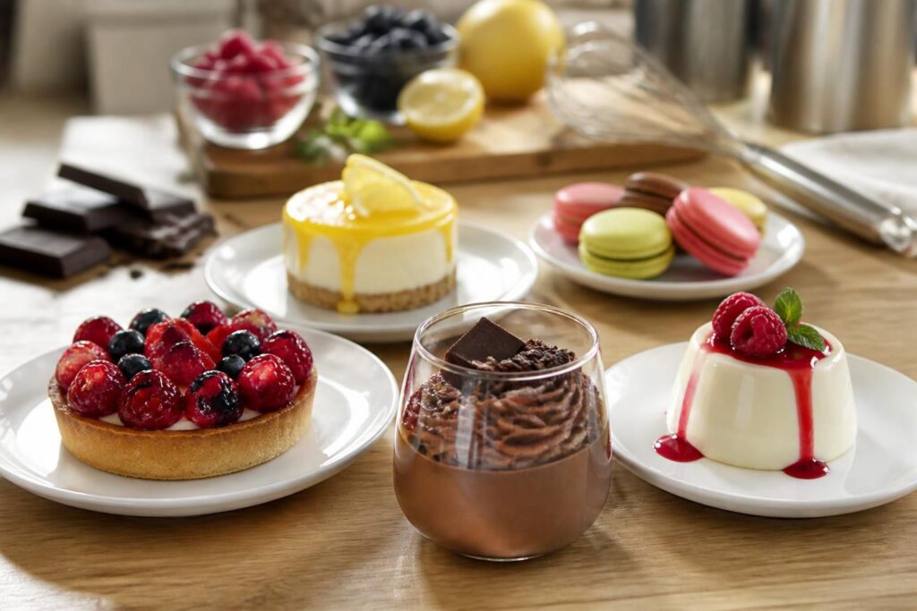 découvrez 5 recettes de desserts faciles et rapides pour impressionner vos invités sans stress en cuisine. gourmandise garantie en quelques minutes !