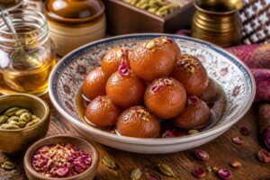 découvrez les secrets du gulab jamun, ce dessert indien irrésistible. apprenez à le préparer facilement chez vous pour une douceur sucrée et exotique.