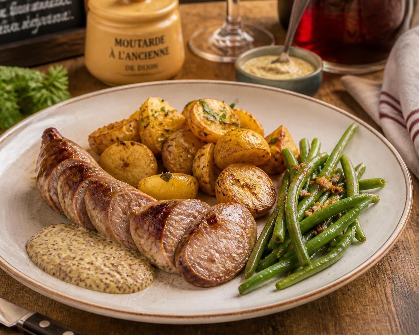 découvrez comment choisir l'accompagnement idéal pour sublimer une andouillette parfaitement cuisinée, sans fausse note, et ravir vos papilles.