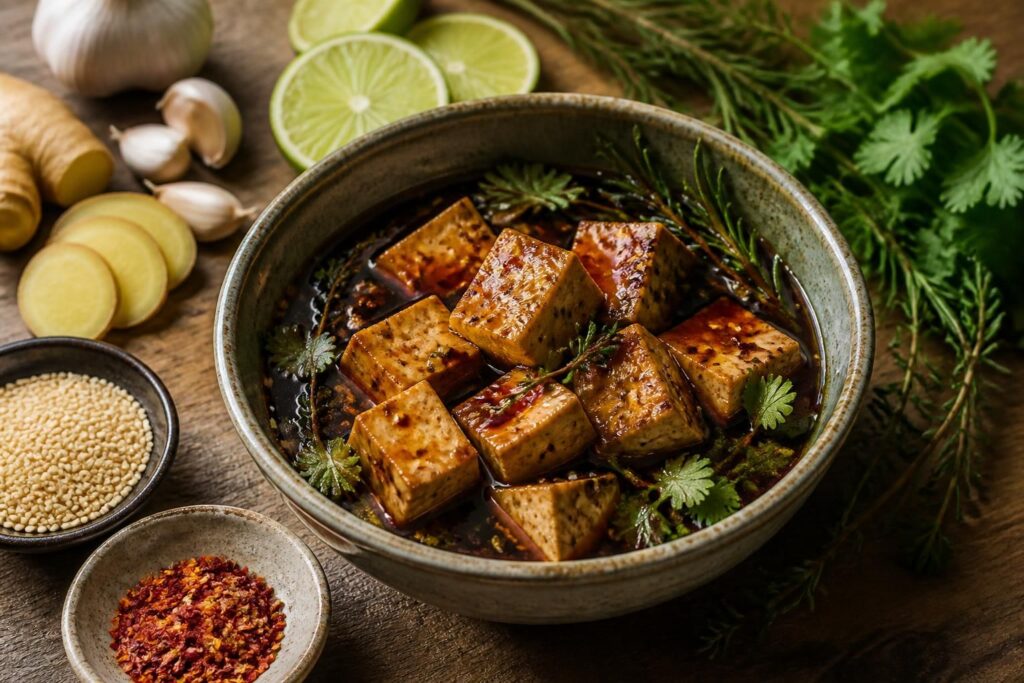 découvrez nos astuces pour une marinade tofu parfaite, qui révèle un goût intense et savoureux. recettes faciles pour sublimer votre tofu à chaque repas.