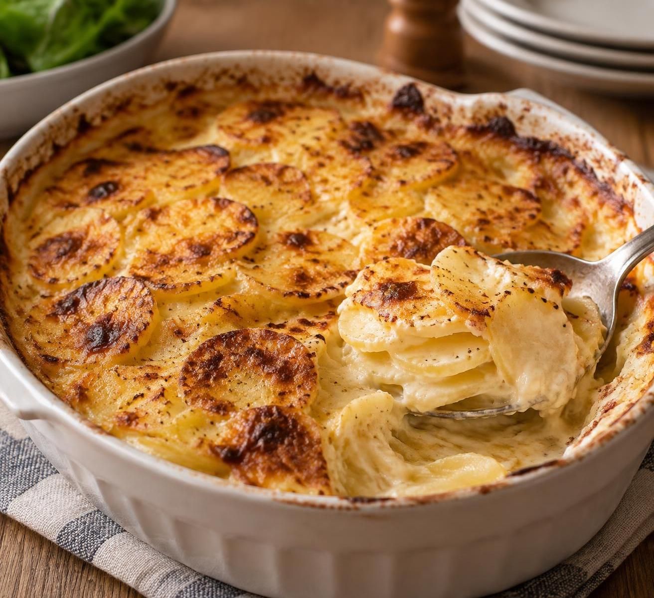 découvrez comment réchauffer un gratin dauphinois tout en préservant sa texture fondante et son délicieux moelleux, au four ou au micro-ondes.