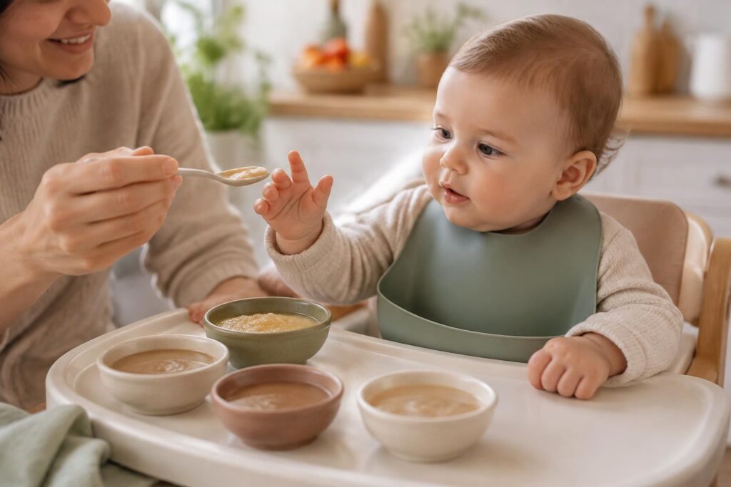 découvrez quelles purées d’oléagineux privilégier pour les premières cuillères de bébé, comment les proposer et quelles précautions prendre.