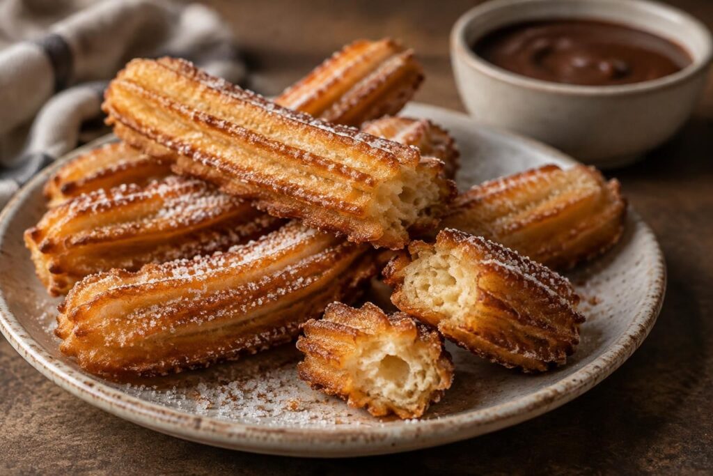 préparez une pâte à churros maison facile à réaliser, croustillante à l’extérieur et délicieusement fondante à l’intérieur.
